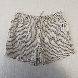 Old Navy Striped Drawstring Shorts